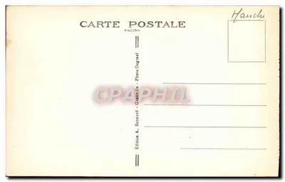 Granville — Le Roc widziany z wille na skale — Wydawnictwo A. Bernard, Granville — Rewers