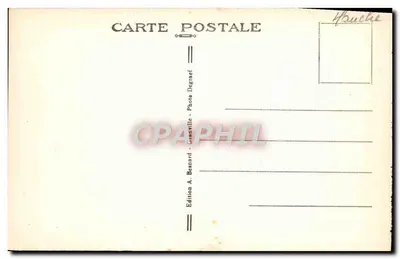 Granville — I Moli e il Porto — Edizione A. Bernard, Granville — Verso