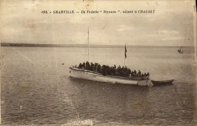 Granville — Wodzik "Dream" w drodze do Chausey