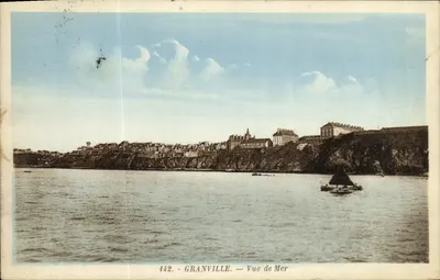 Granville — Widok na morze — Wydawnictwo A. Bernard, n° 142