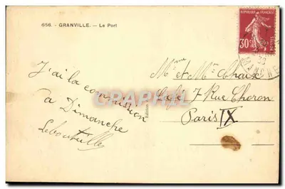 Granville — Port — Wyd. Lafé — Rewers