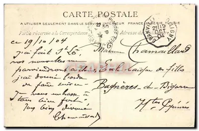 Granville — Casinò G.P. — editore G.P. n° 1828 — Verso