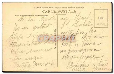 Granville - Ondas no Plat-Gousset — editor não visível — Verso