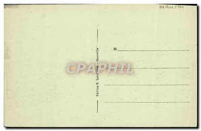 Granville — Terrasa Tour du Roc — Wydanie E. Lecothey — Rewers