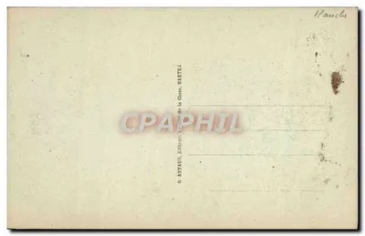 Granville — Cours Jonville — wydawca G. Artaud, Nantes — Rewers