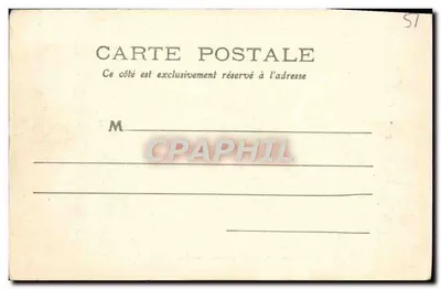 Epernay - Escola Maternal Rue des Jancelins — Fototipia A. Rep e Filliette em Château-Thierry — coleção R. F. — Verso