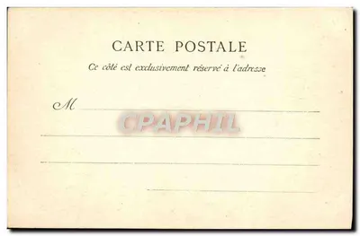 Cherbourg — Nossa Senhora do Voto — A Bilhete Postal Antigo Paris, n°7 — Verso