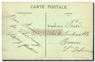 Cherbourg (Manche) — Ogólny widok — CE A. V. — Rewers