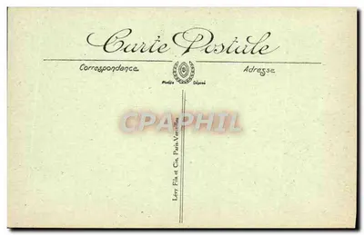 Cherbourg — O Casino e a Praia — N G — Verso