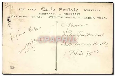 Cherbourg — Ogólny widok z forteczu Roule — ND. Fot. — Rewers