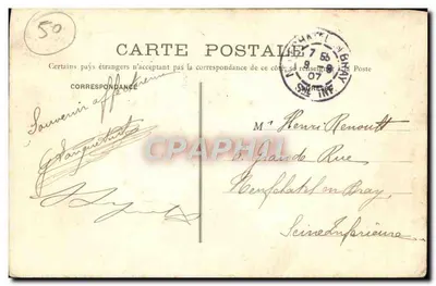Mont-Saint-Michel - Lado Este, tomada desde los Remparts — editor desconocido, n°5 — Reverso