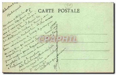 Chalons-sur-Marne (Marne) - Ogród Jard i Kasa Oszczędności — Rewers