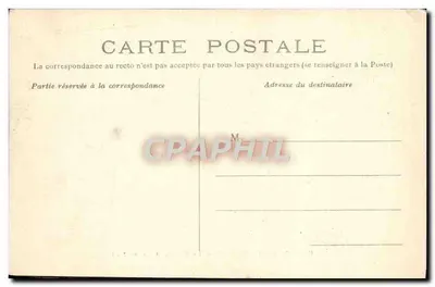 Châlons-sur-Marne — La Grande Allée du Jard — Edition des Magasins Réunis — Châlons-sur-Marne — Verso