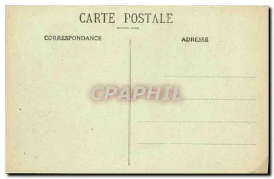 Vitry-le-François - Palácio de Cidade — Edição Cailly — Verso