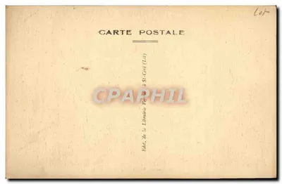 Castelo de Montal — perto de Saint-Céré (Lot) — Editor: Livraria Perrot em Saint-Céré (Lot), n° 693 — Verso