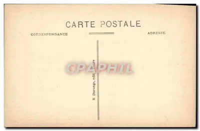 Lavardin (Loir-et-Cher) — O Prieuré de St-Martin, o antigo Donjon (lado norte) e o Loir — editor Lavardin (L.-et G.) — Verso