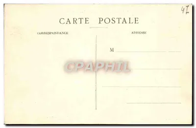 Villeneuve-sur-Lot — Vista Geral — Editor P. Delsol — Verso