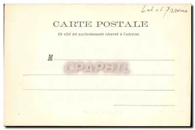Tonneins — Lado Leste — Plototype Perret, Agen — Verso