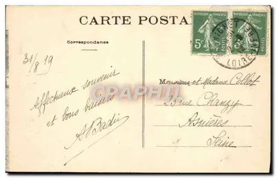 Le Croisic (L.-Inf.) - La Plage de Port-Lin — editore Vasselder, n° 1408 — Verso