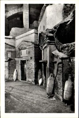 Katakomby św. Sebastiana — Groby pod kościołem — Silvagio & Cie, Roma