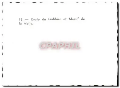 Trasa Galibier i Massif de la Meije — nr 19 — Rewers