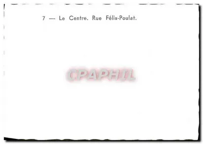 Rue Félix-Poulat — Centro di Lione — n°7 — Verso