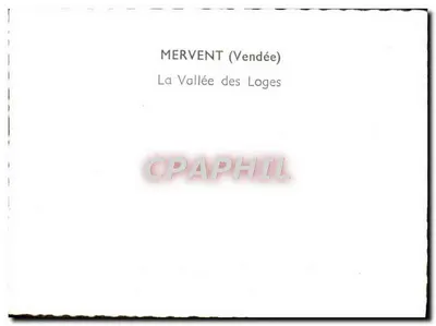 Mervent (Vendée) — Vista di La Vallée des Loges — Verso