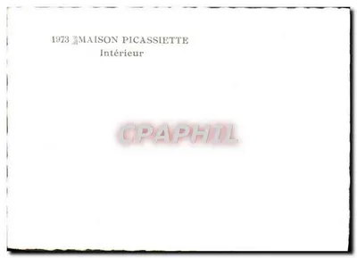 Interno della Maison Picassiette — 1973 — Verso