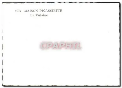 Casa Picassiette — La Cucina — 1974 — Verso