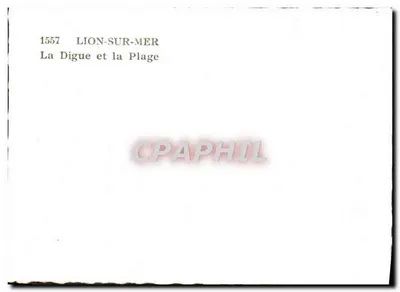 Lion-sur-Mer — De Digue en de Strand — n°1557 — Achterkant