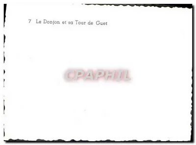 Kasteel van Pierrefonds — uitzicht op de burcht en zijn wachttoren — n°7 — Achterkant