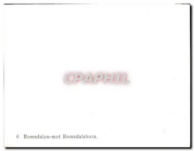 Romsdalen-mot Romsdalshorn — vista panorâmica — série 6 — Verso