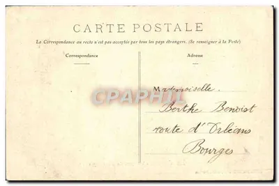Le Croisic - Vista tirada do Monte Espírito — Coleção A. Thuret, editor, Nantes — Verso