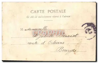 Le Croisic - Wejście na Mont-Esprit — Lucien, wydawca, Nantes — Rewers