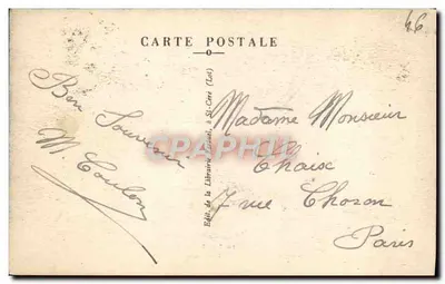 Padirac (Lot) — Placze Jeziora des Pluies — Le Lot Illustré n°297 — Rewers