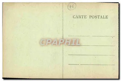 Poço de Padirac (Lot) — Grande Domo, escada e cascata estalactítica — n°15 — Verso