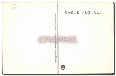 Jaskinia PADIRAC (Lot) — Rzeka lecąca — Phototype-Hélio Français, nr 57 — Rewers
