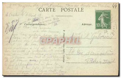 Le Croisic (Loire-Inf.) — Wzgórza i plaża Port-Lin, Hotel de l'Océan — seria 58 — Rewers