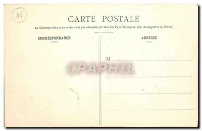 Le Croisic - A Ponte (858 m.) e a Estacade vistas do Mont-Lenigo — Coleção A. Thuret, editor, Nantes — Verso
