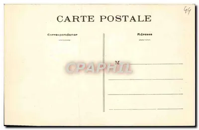 Le Croisic — Interior da capela do estabelecimento de Pen-Bron — Fototipia Vassellier, Nantes, n°3177 — Verso