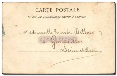 Abadía de Saint-Wandrille — La Normandía — La Tarjeta postal antigua París n°2227 — Reverso
