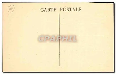 Gorges del Tarn — Castello di La Caze — Fot. Combier — Verso