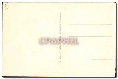 Mende — Ogólny widok z skał Mimat — Arts des Arts Photomécaïques, Strasbourg — Rewers