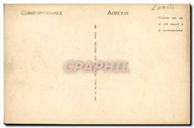 Mende — Plac Urbain V w kierunku katedry — LL — Rewers