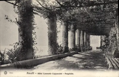 Amalfi - Hotel Convento Cappuccini - Pergolato