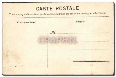 Genewa — Jardin Anglais — Fontaine — Charnaux Frères & C°, Genewa, nr 453 II C — Rewers