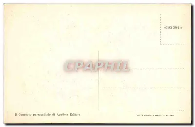 Aquileia — Dzwig, Bazylika i Piazza del Capitolo — Il Comitato parrocchiale di Aquileia Editore — Rewers