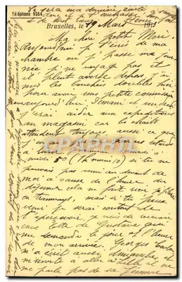 Bruxelas — Fornecimentos gerais para Óptica e Instrumentos de Precisão — Casa Aug. Diefenbou — n° 17-18 — Verso