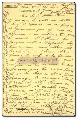 Bruxelas — Exposição Rent-Tentoonstelling 1913 — Fornecimentos gerais para Óptica e Fotografia, Aug. Diefentraut, Avenida do Meio-Dia 44 — Verso