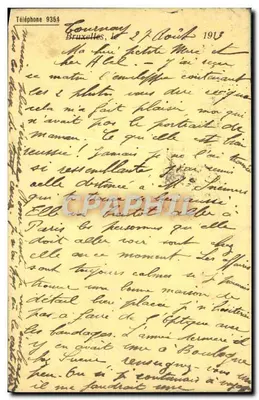 Bruxelas — Exposição de 1913 — Fornecimentos para Óptica — Editor: Fornecimentos Gerais para Óptica e Instrumentos de Precisão — Verso